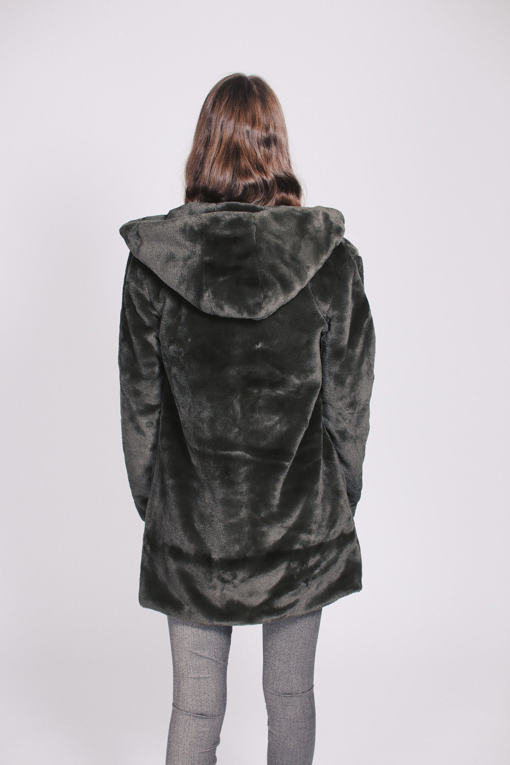 Chloe Hood Jacket - Green - Ella & il - Jakker - VILLOID.no