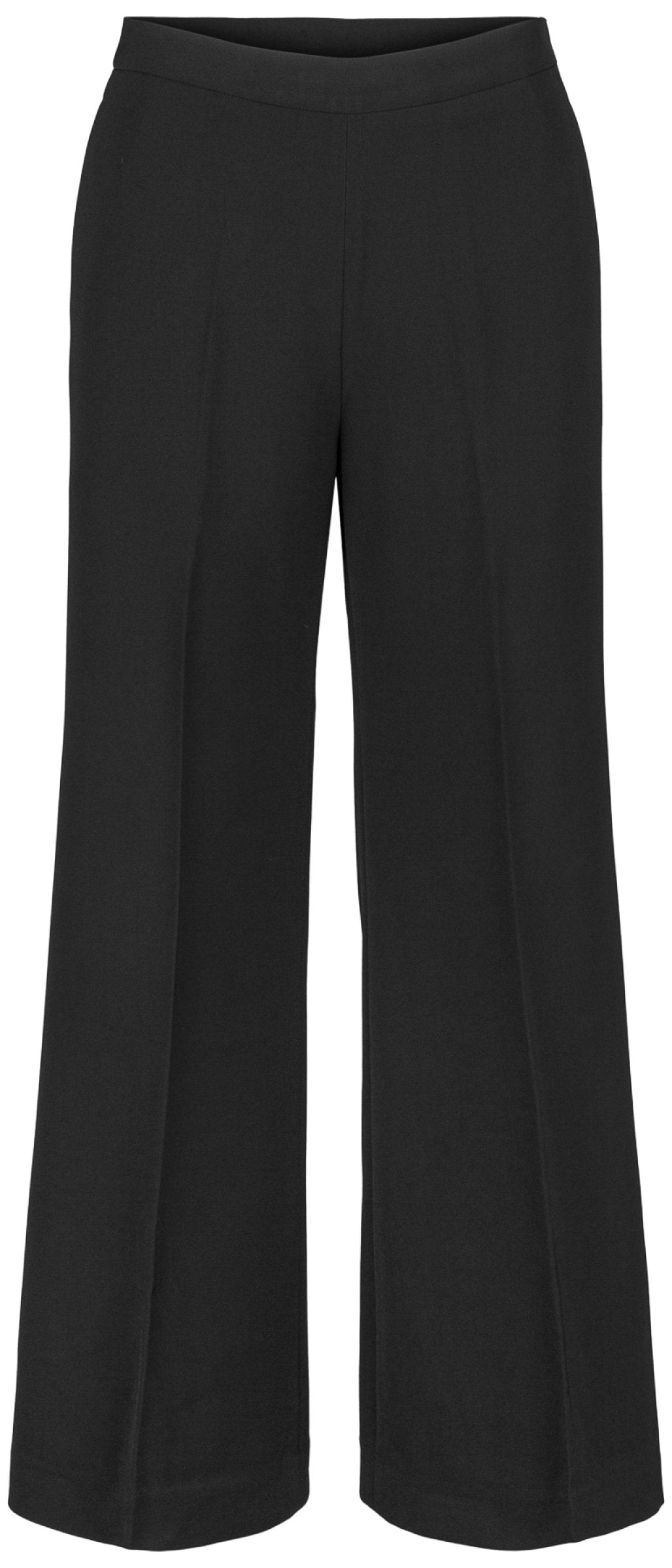 Cropped Pants - Black - MAUD - Bukser & Shorts - VILLOID.no