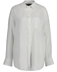 Os Linen Shirt - White