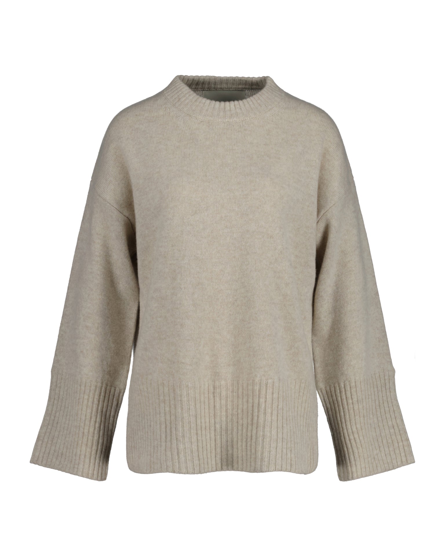 Lounge C-Neck Sweater - Soft Oat