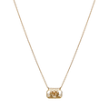 Zodiac Gemini Necklace (Tvilling) - Gold