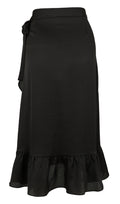 Mika Solid Skirt - Black - Neo Noir - Skjørt - VILLOID.no