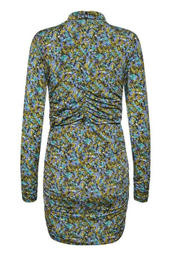 MiliaGZ Dress - Green/Blue Brush
