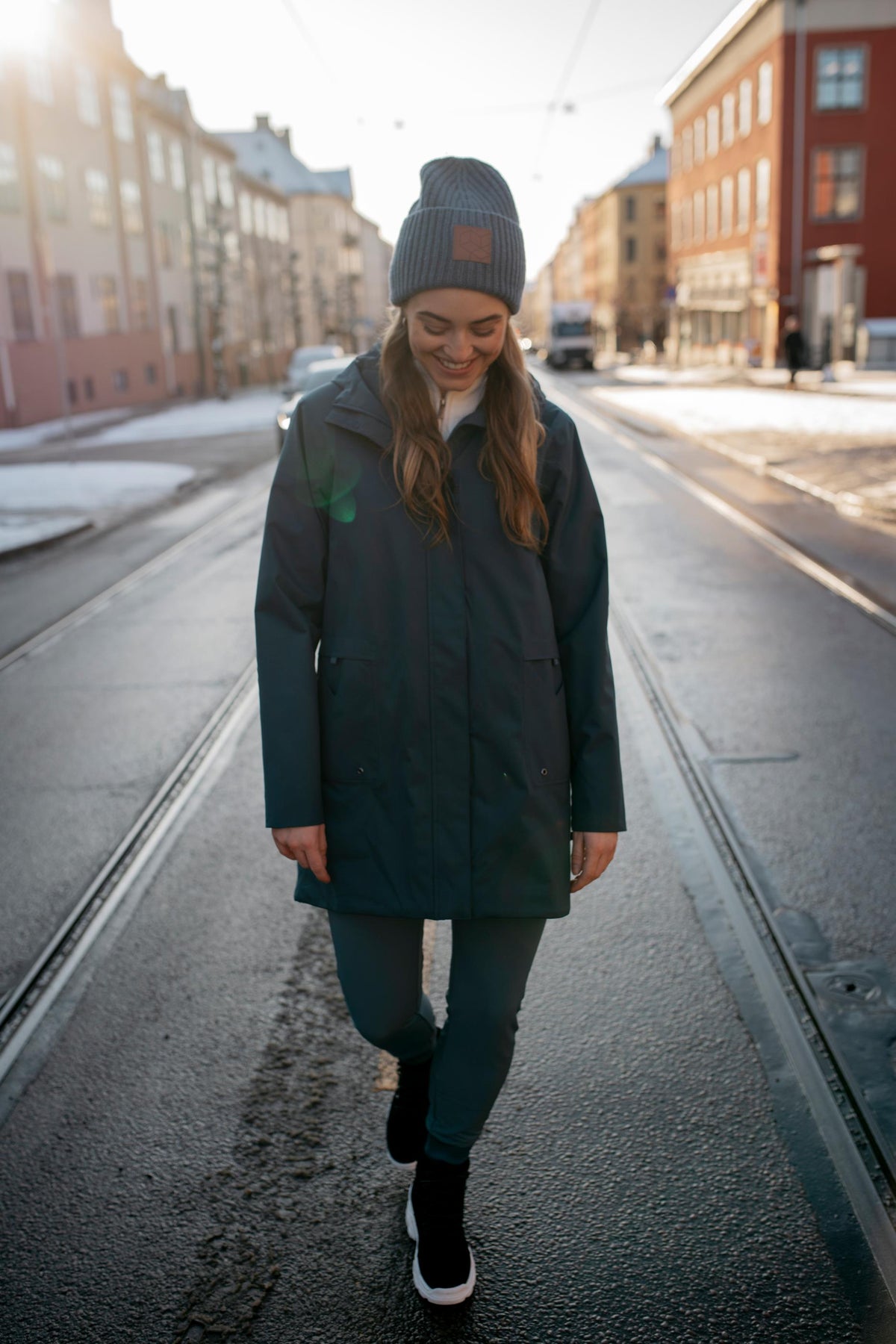 Mellow 2-Lags Trench - Blågrå - Twentyfour - Jakker - VILLOID.no