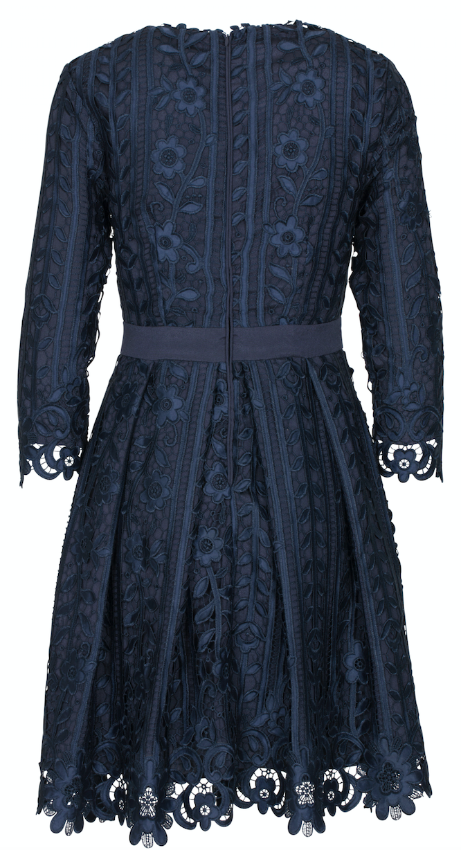 Ginger dress - Dark Blue - By Malina - Kjoler - VILLOID.no