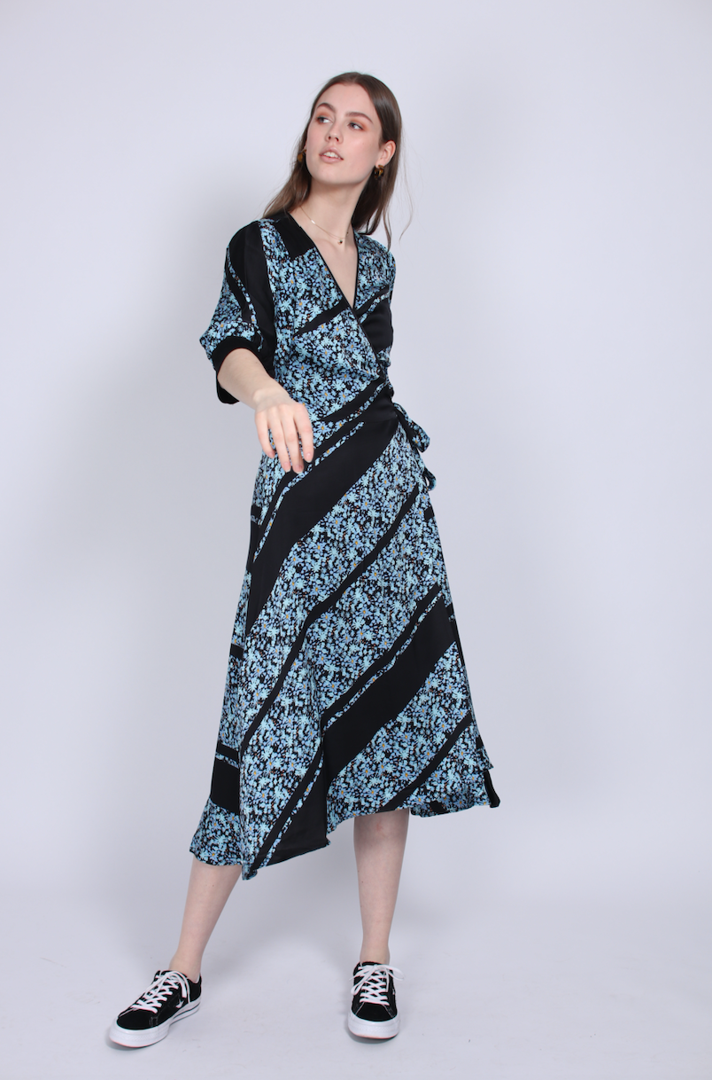 Second female online break wrap dress