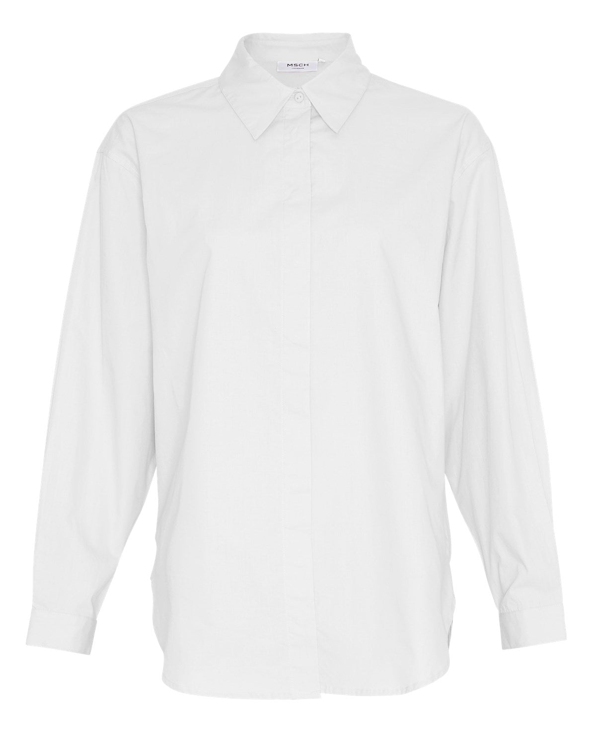 Haddis LS Shirt - Bright White