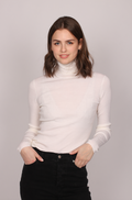 Day Whitney Turtleneck - Ivory Shade - DAY - Gensere - VILLOID.no