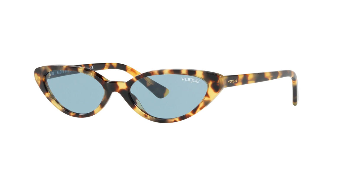Brown Yellow Tortoise - Blue - Vogue - Tilbehør - VILLOID.no