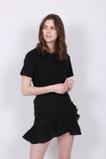 Liv Organic Logo Tee - Black - Moss Copenhagen - T-skjorter & Topper - VILLOID.no