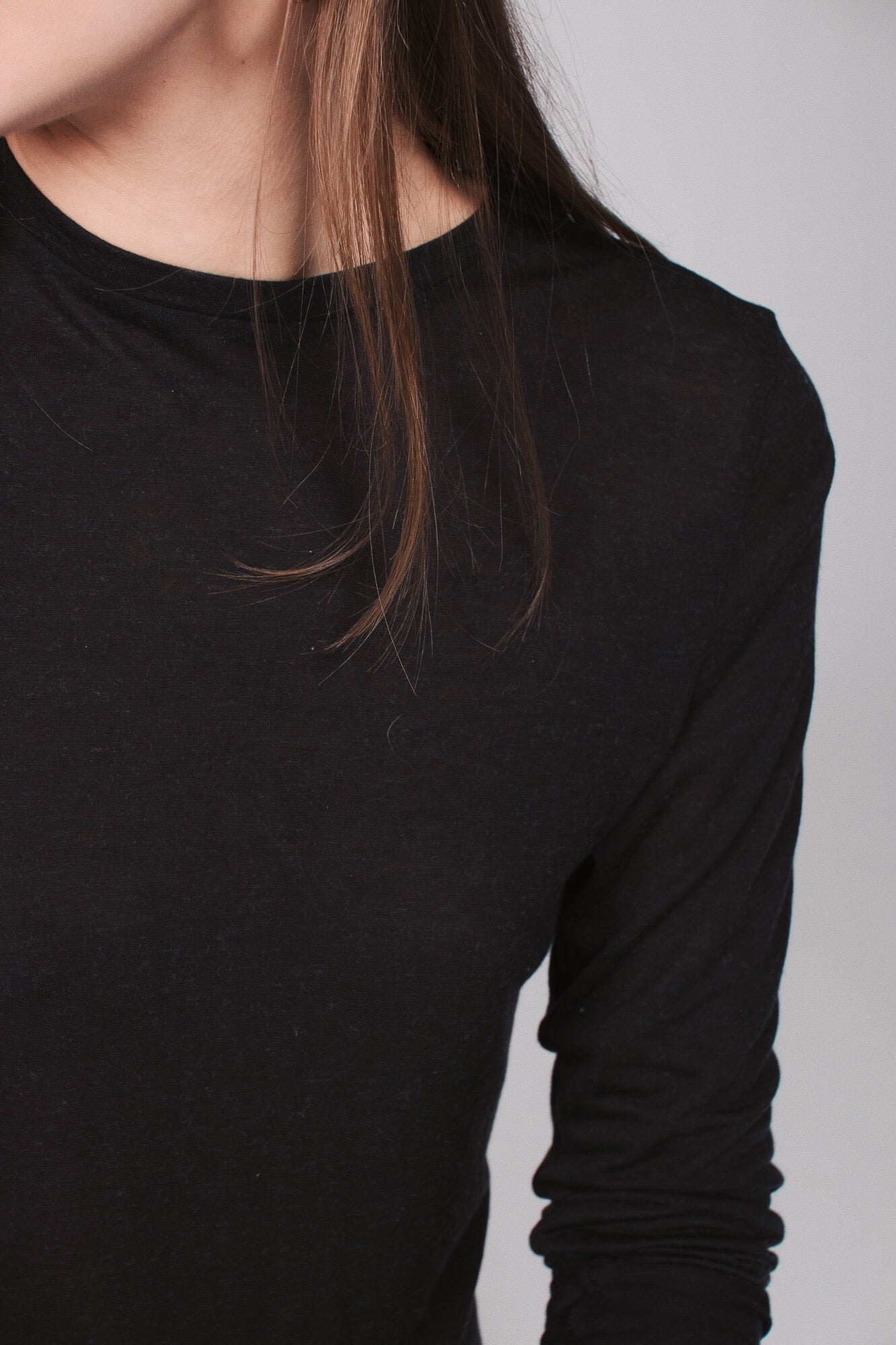 The Sweater Dress - Almost Black - AWAN - Loungewear - VILLOID.no