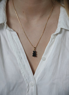 Nostalgia Bear with Classic Connector - Black