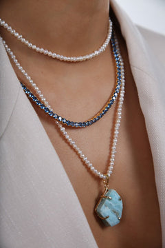 Diva Necklace - Pearl