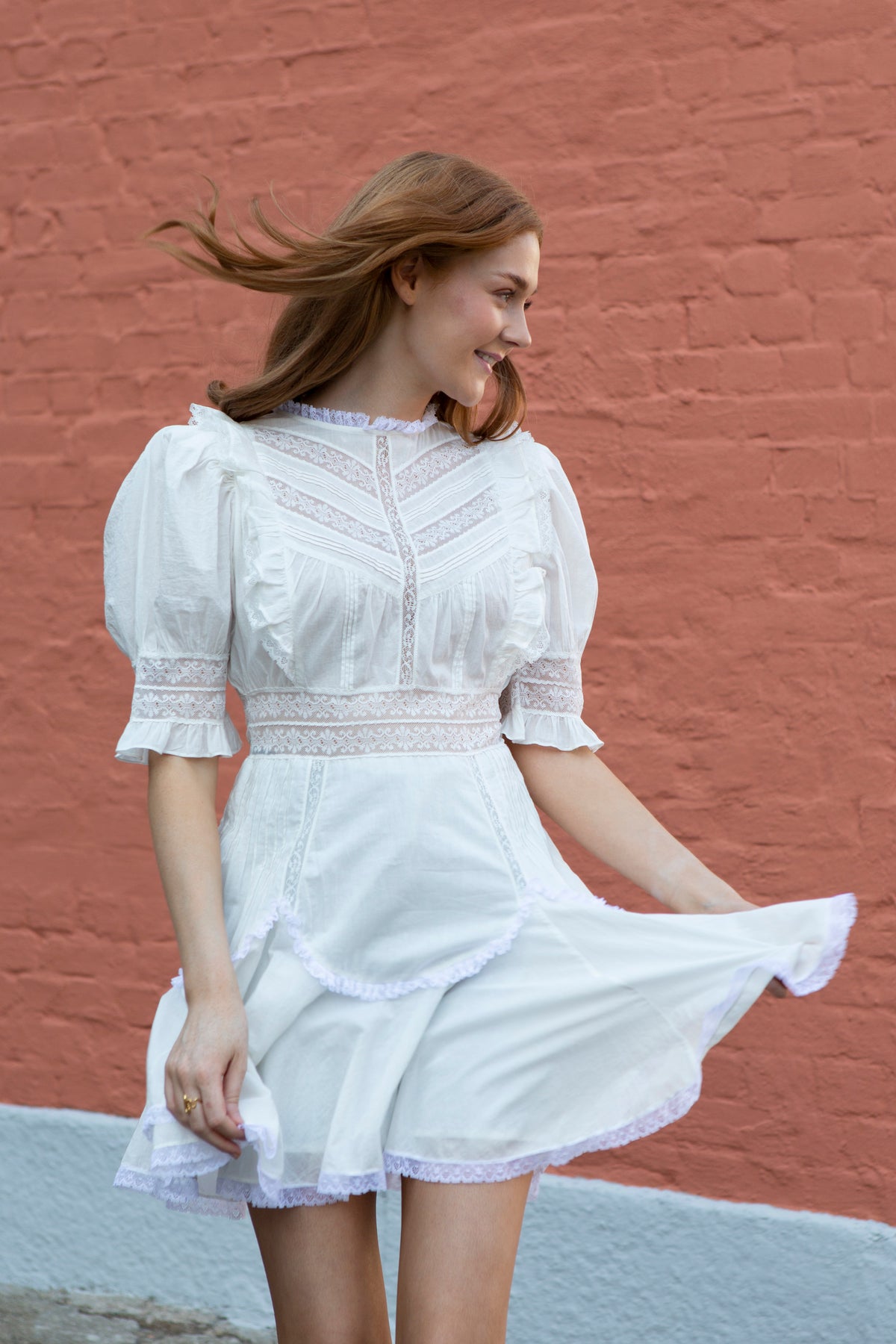 Ophelia Dress - White