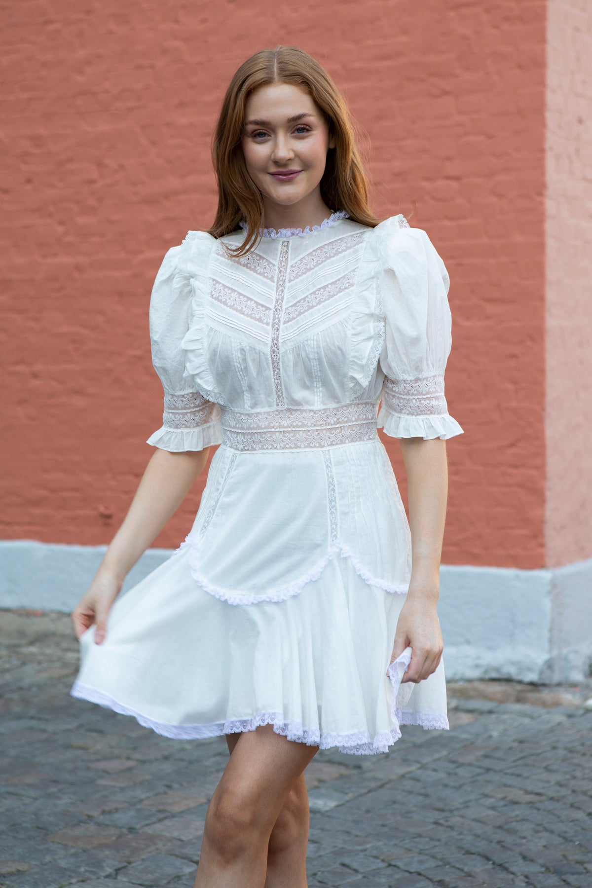 Ophelia Dress - White