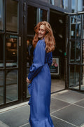 Iza Midi Dress - Royal Blue