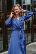 Iza Midi Dress - Royal Blue