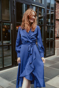Iza Midi Dress - Royal Blue