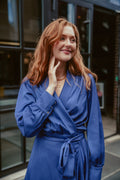 Iza Midi Dress - Royal Blue
