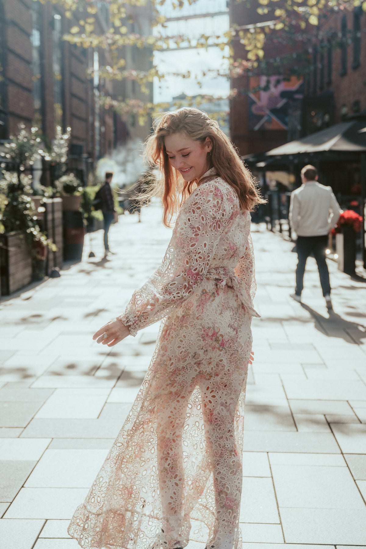 Lenna Maxi Dress - Pink Floral