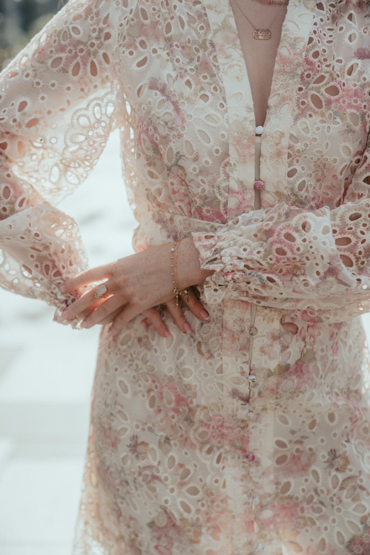 Lenna Maxi Dress - Pink Floral