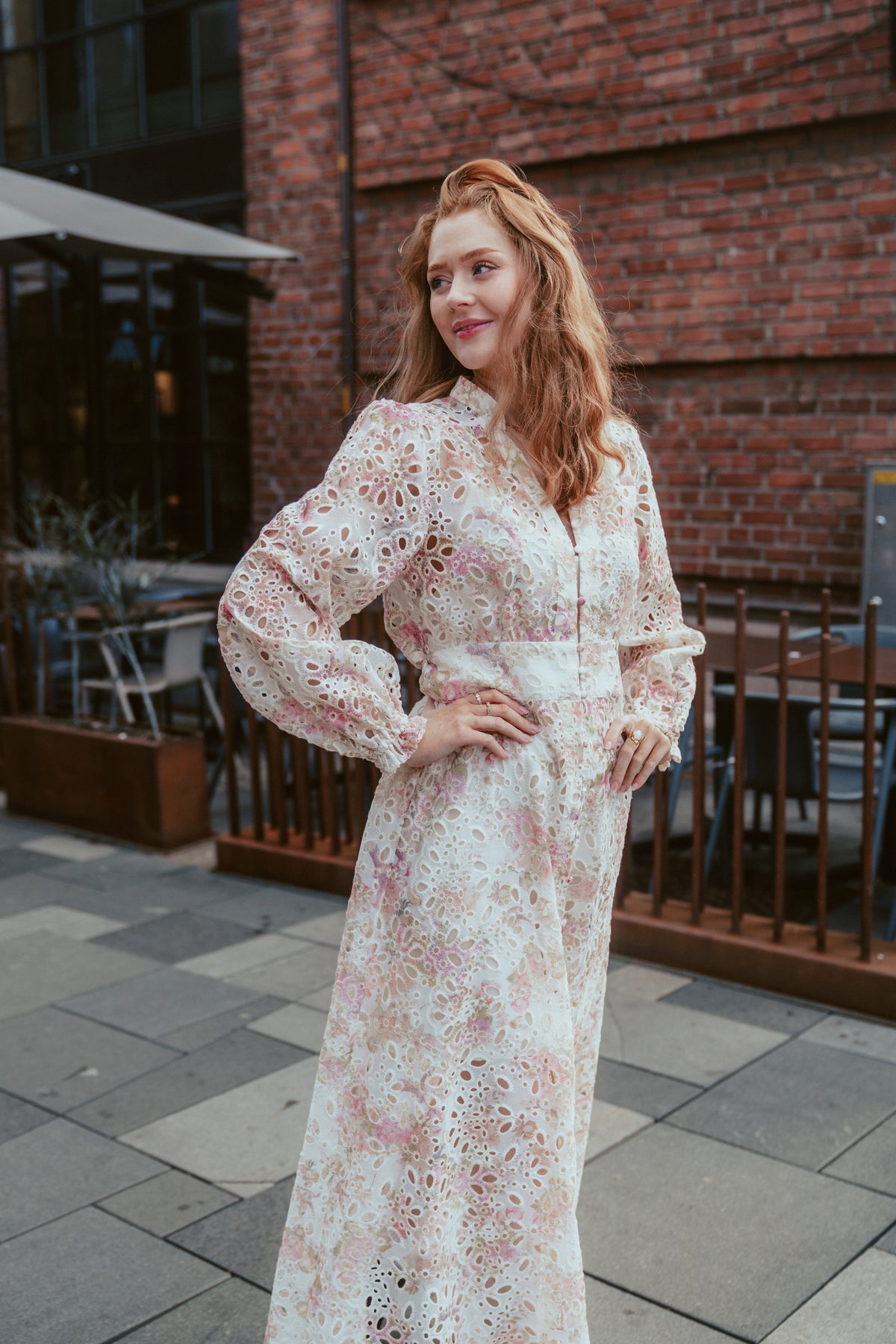 Lenna Maxi Dress - Pink Floral