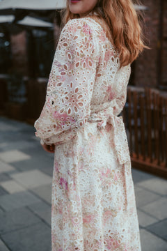 Lenna Maxi Dress - Pink Floral