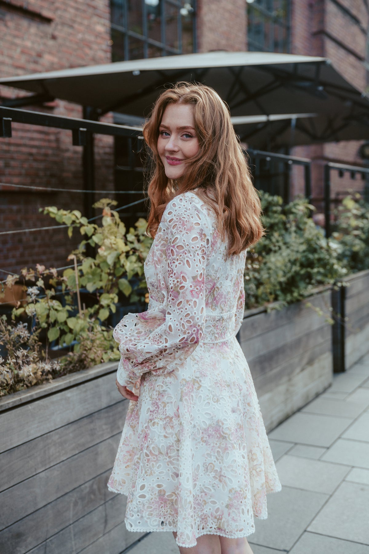Freya Dress - Pink Floral