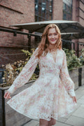 Freya Dress - Pink Floral