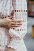 Inez Dress - French Ditsy Pink