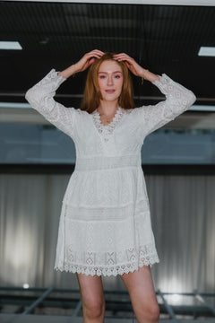 Suzanne Mini Dress - White