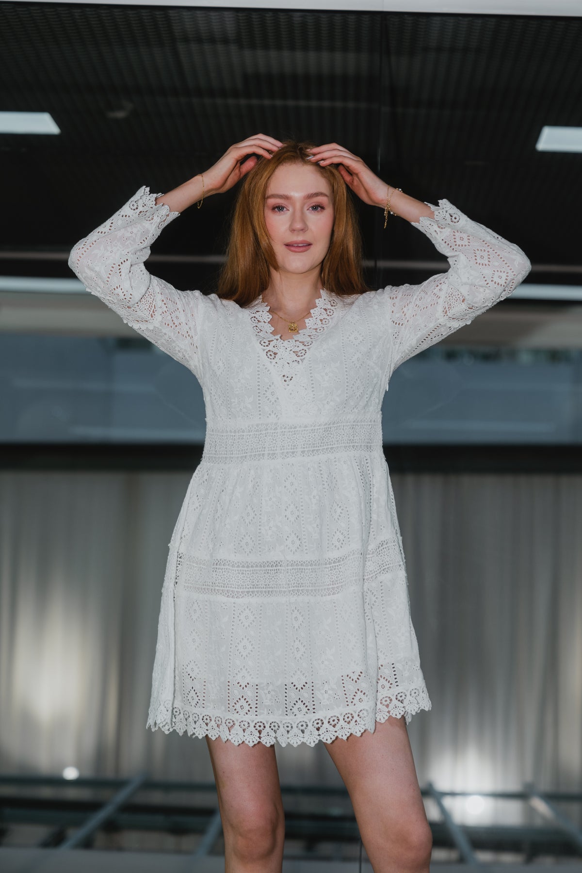 Suzanne Mini Dress - White