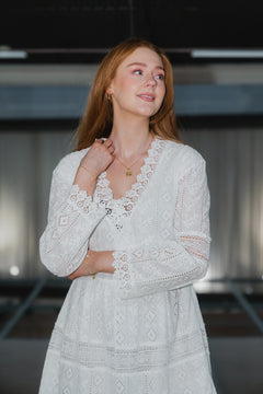 Suzanne Mini Dress - White