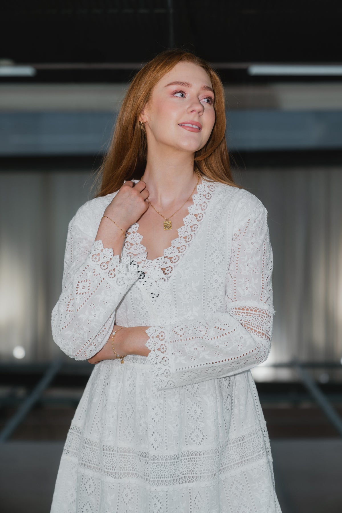 Suzanne Mini Dress - White