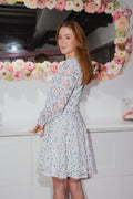 Freya Dress - Blueberry