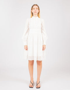 Isabelle Dress - White