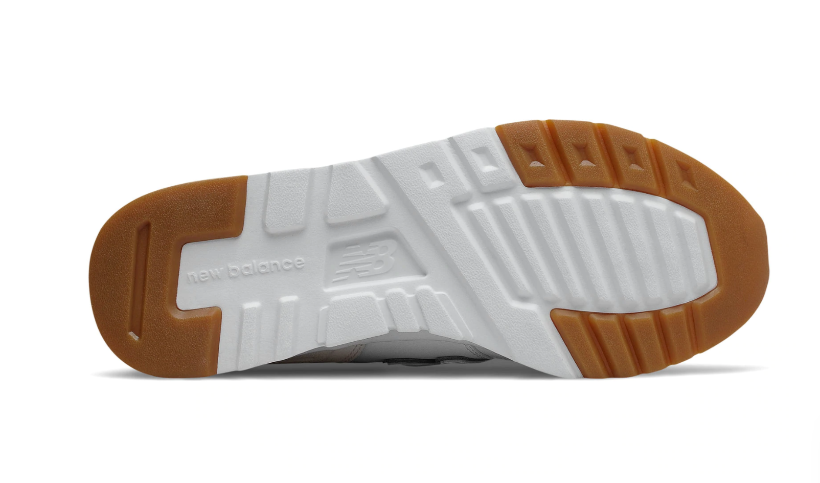 New Balance - White With Gum - New Balance - Sko - VILLOID.no