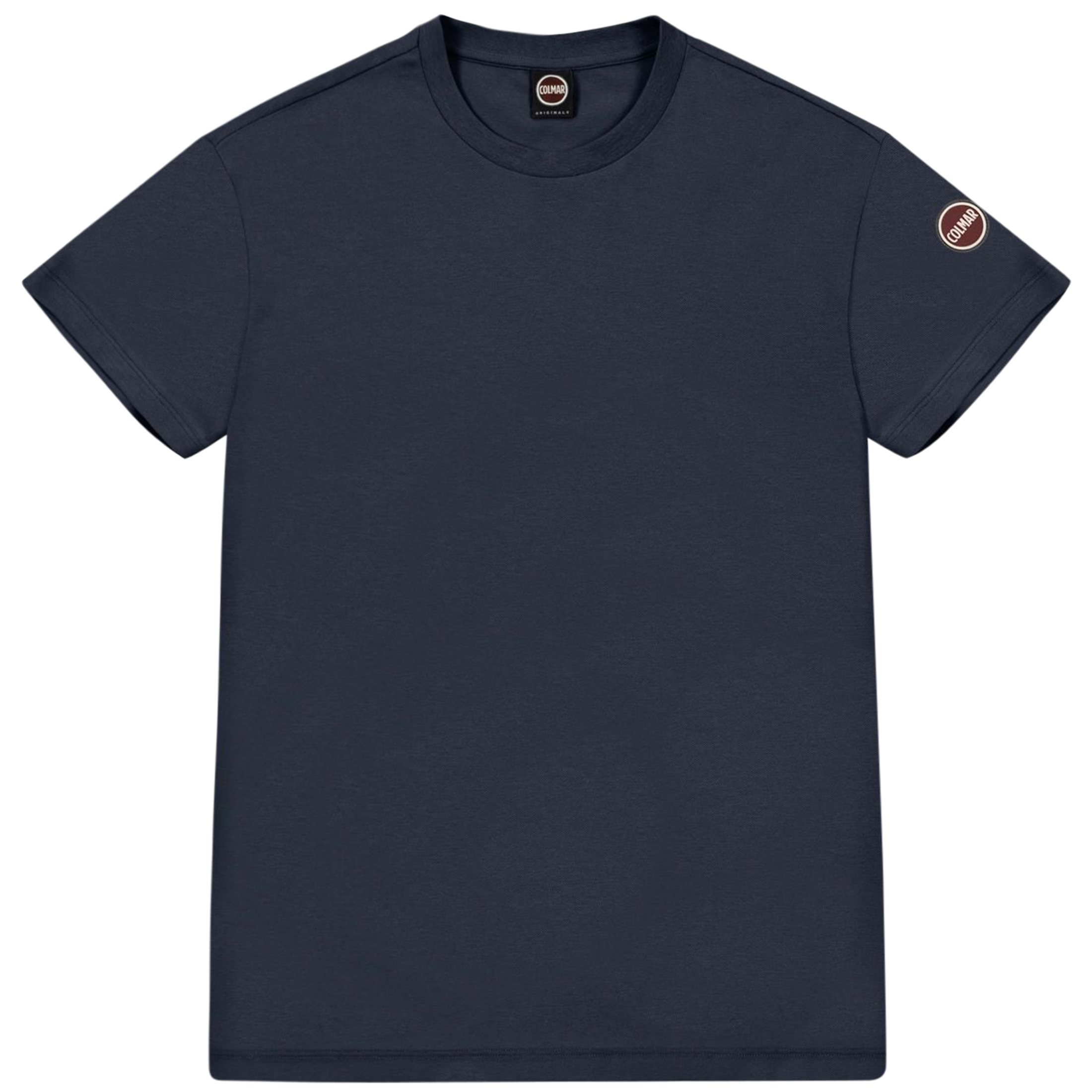 7520 Round Neck Cotton T-shirt - Navy Blue