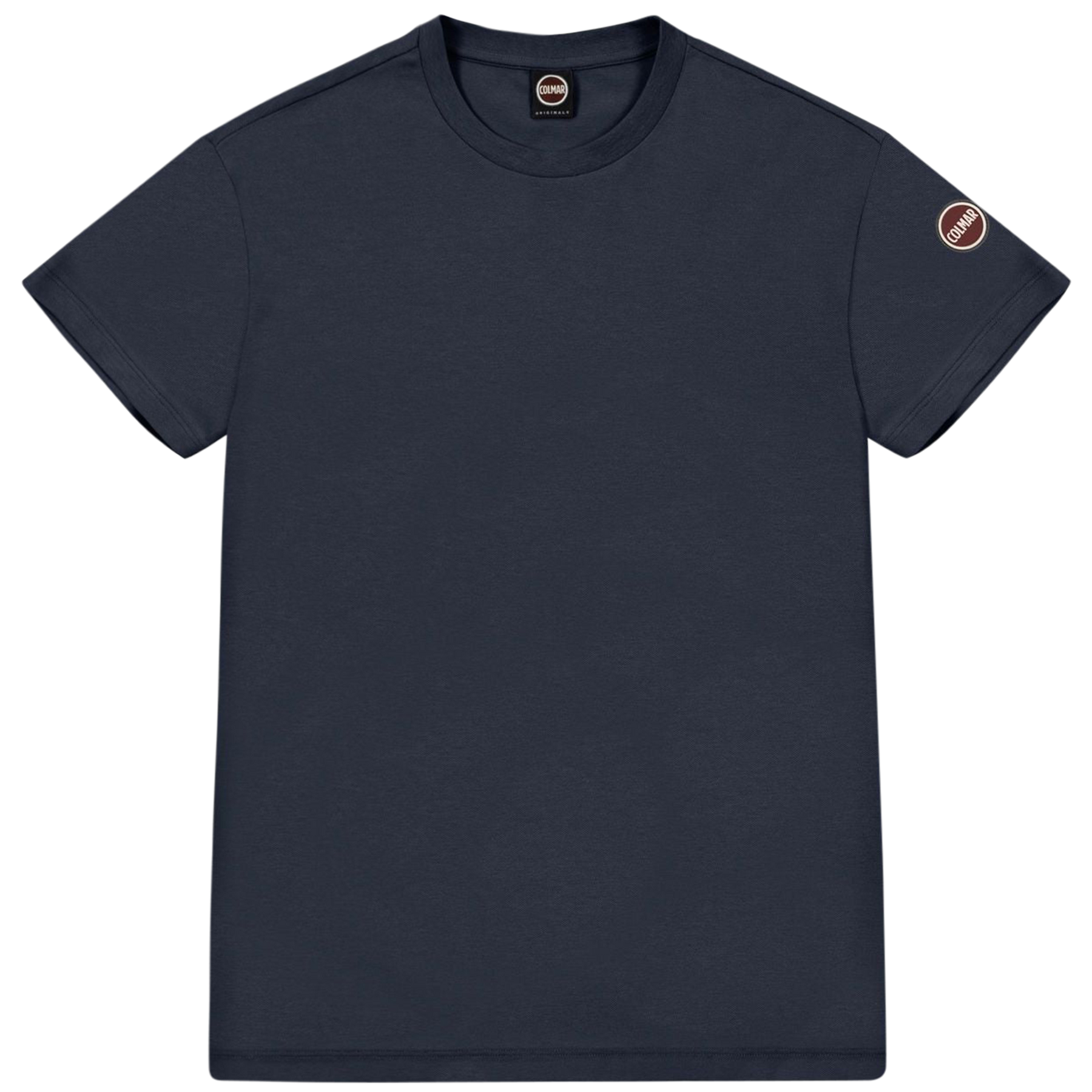 7520 Round Neck Cotton T-shirt - Navy Blue
