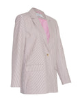 Jaida Blazer - Orchid Chk