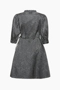 Kamila Frill Dress - Black