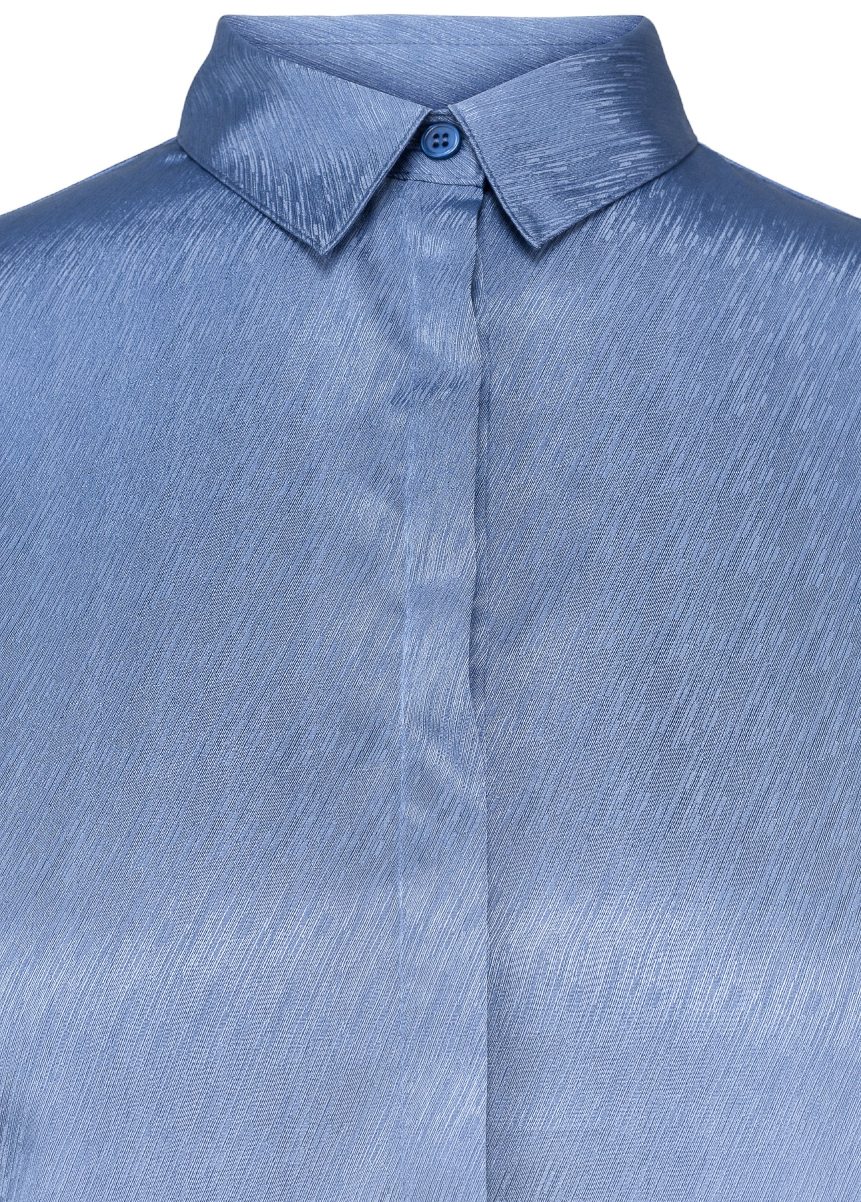 Rouleau Cuff Shirt - Blue Horizon - MAUD - T-skjorter & Topper - VILLOID.no