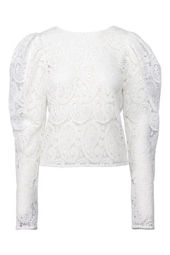 Kelis Lace Blouse - White