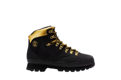 Euro Hiker - Black Nubuck With Gold