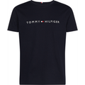 Core Tommy Logo Tee - Sky Captain