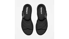 London Vibe Backstrap Sandal - Jet Black
