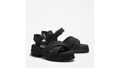 London Vibe Backstrap Sandal - Jet Black
