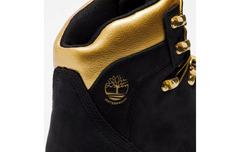 Euro Hiker - Black Nubuck With Gold