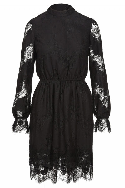 Short lace dress - Black - MAUD - Kjoler - VILLOID.no