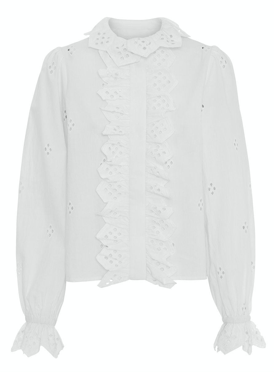 2ND Edition Poppy Top - Bright White - 2NDDAY - T-skjorter & Topper - VILLOID.no